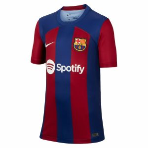 Mailllot Enfant FC Barcelone Domicile 2023 2024 (1)