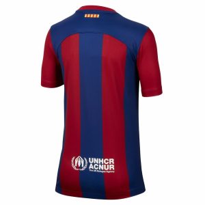 Mailllot Enfant FC Barcelone Domicile 2023 2024 (2)