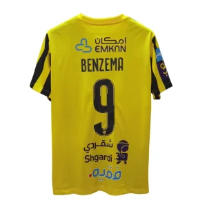 Al-Ittihad Home Jersey 2023 2024 Benzema (1)