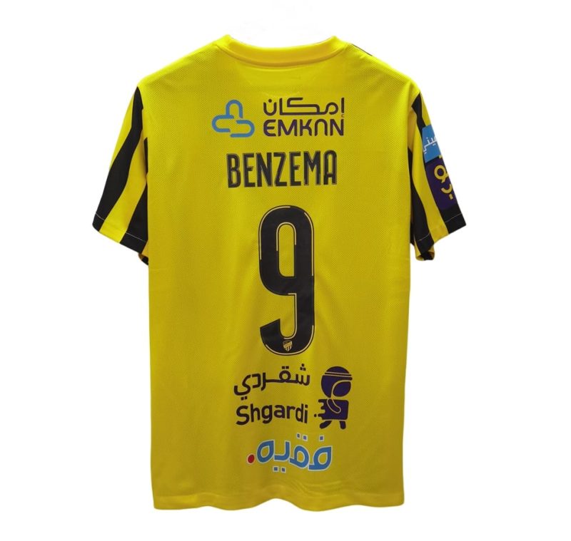 Al-Ittihad Home Shirt 2023 2024 Benzema (1)