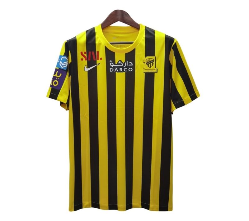 Al-Ittihad Home Shirt 2023 2024 Benzema (2)