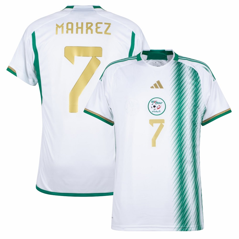 Algerie Soccer Jerseys MAHREZ 2023 2024 Home Away BOUNEDJAH FEGHOULI  BENNACER ATAL 23 24 Maillot de foot Algeria player version Algeria football  shirt