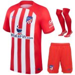 Atletico Madrid 2023 2024 Home Kids Kit Shirt
