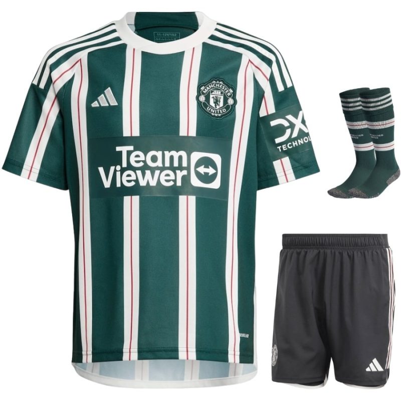 Manchester United Away Child Kit Shirt 2023 2024 (1)