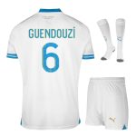 OM 2023 2024 Home Guendouzi Child Kit Jersey (1)