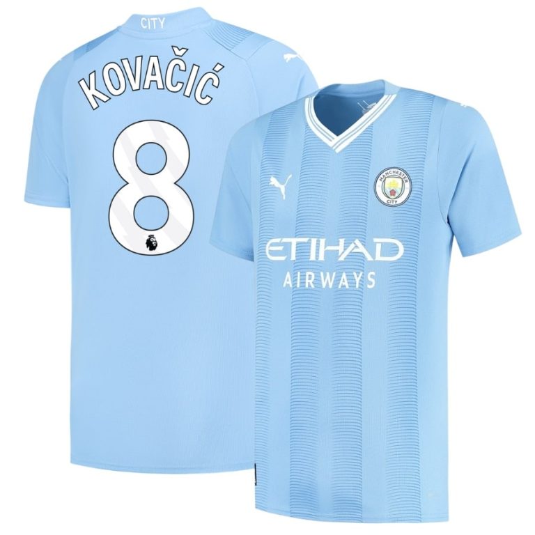 Manchester City Jersey 2023 2024 Home Kovacic Foot Dealer