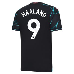 Manchester City Third Shirt 2023 2024 E.Haaland (2)