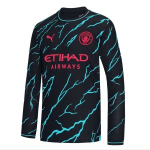 Maillot Manchester City Third 2023 2024 manches longues (1)