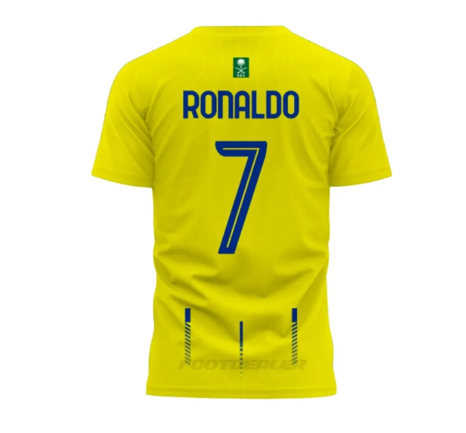 MAILLOT KIT ENFANT AL NASSR RONALDO DOMICILE 2023 2024 (2)