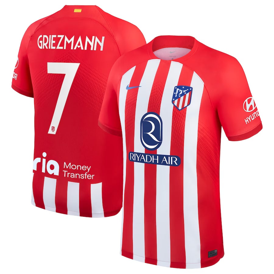 Atletico Madrid Griezmann Home Shirt 2023 2024