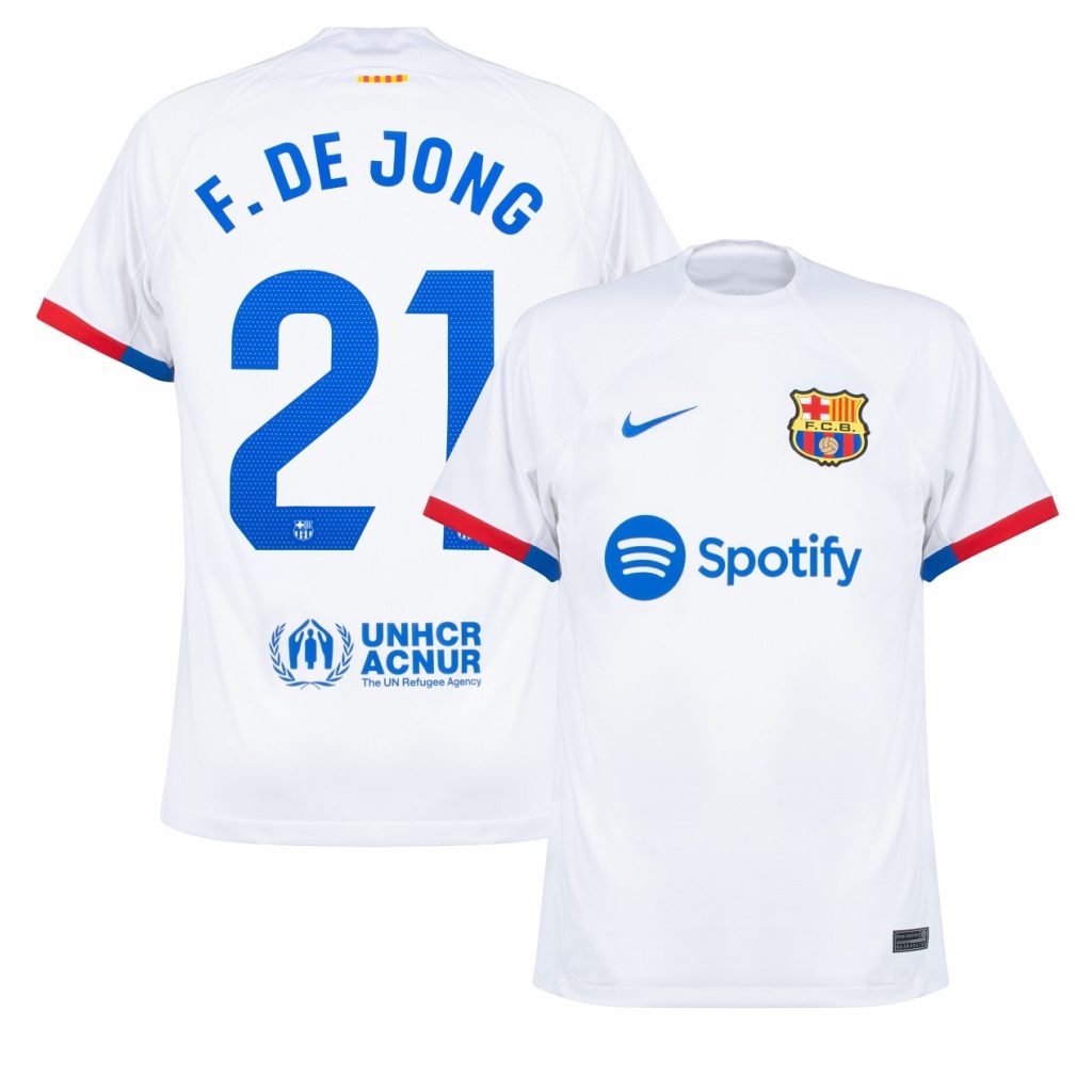  Maillot Barca 2023 2024 Exterieur De Jong 