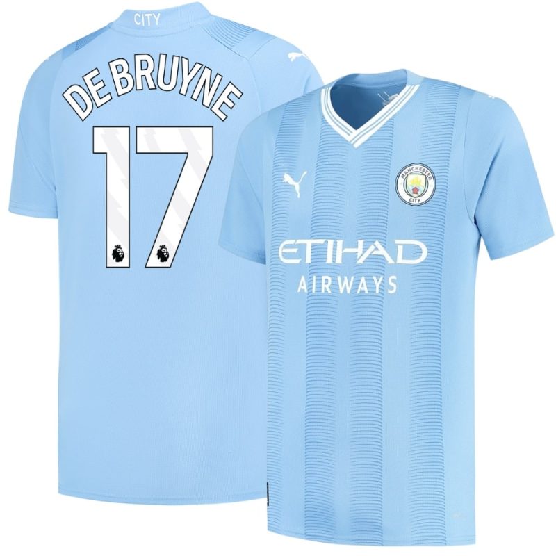 Manchester City Shirt 2023 2024 Home De Bruyne (1)