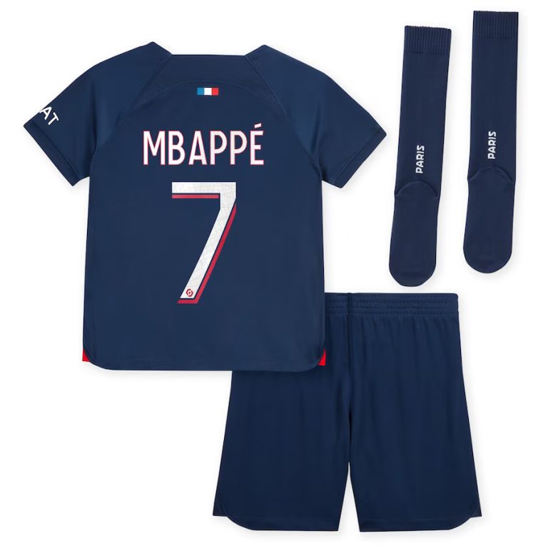 Maillot PSG Paris Saint Germain MBAPPE Enfant 2023/2024 Domicile