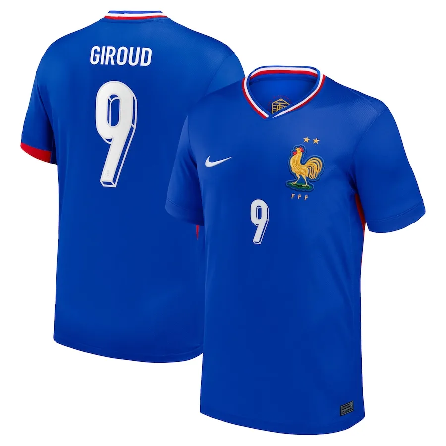 Maglia casalinga della nazionale francese Euro 2024 - Giroud - 1.jpg Maglia casalinga della nazionale francese Euro 2024 - Giroud - 1.jpg