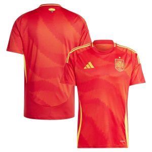 Acheter Des Maillot de Foot Espagne (PEDRI #26) UEFA Euro 2024 Domicile