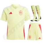 Maillot Kit Enfant Espagne Exterieur Euro 2024