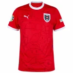 Austria Home Shirt Badges Euro 2024