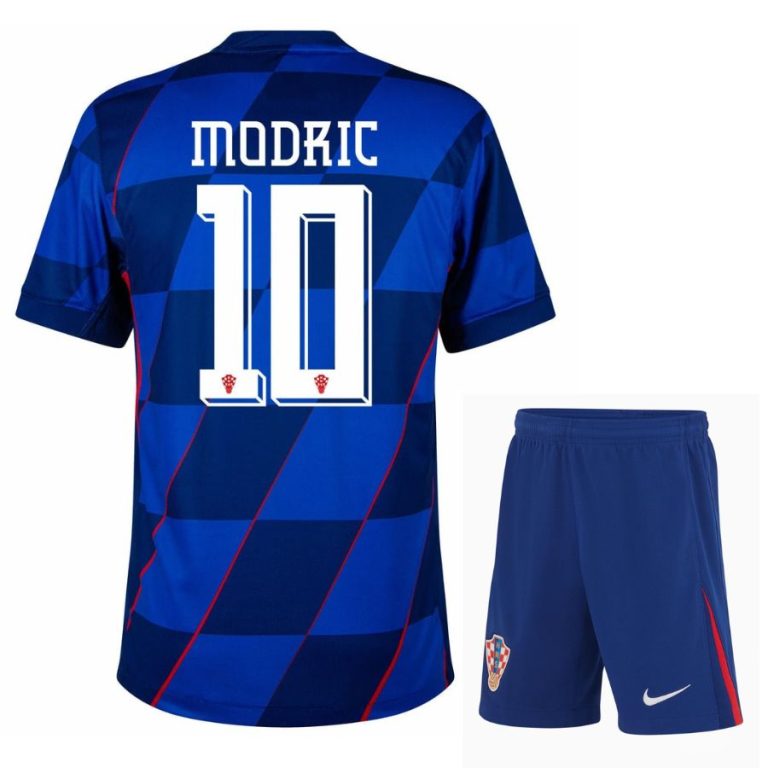Maillot Kit Enfant Croatie Exterieur 2024 2025 Modric | Foot Dealer