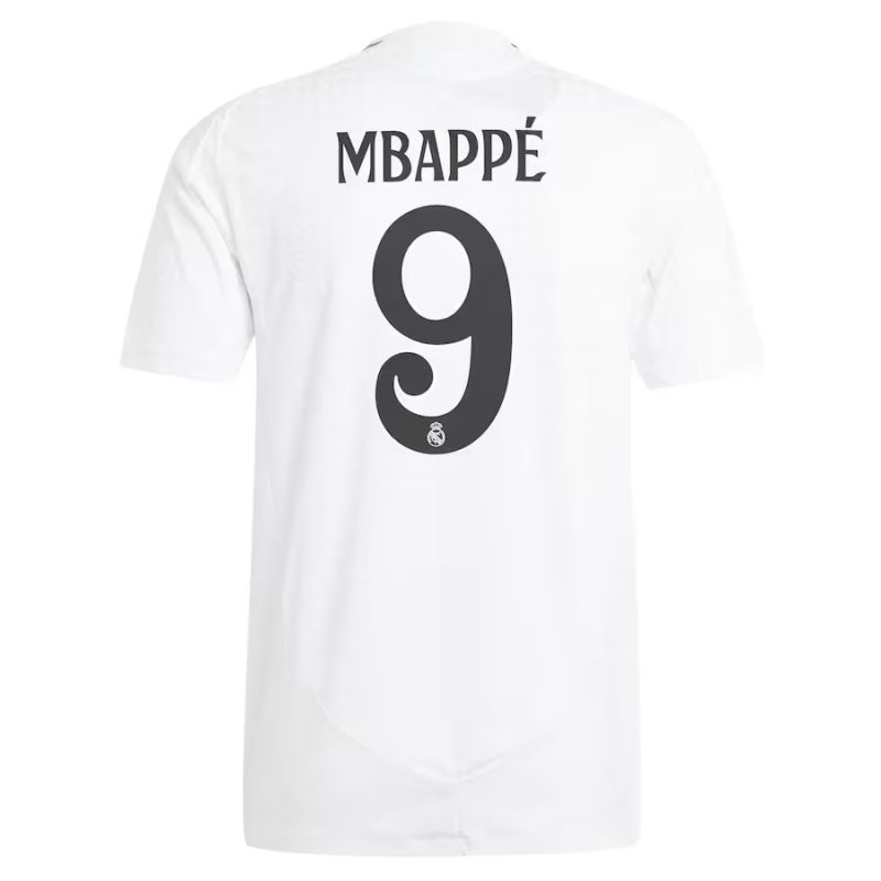 Maillot Match Real Madrid Domicile 2024 2025 Mbappe (2)