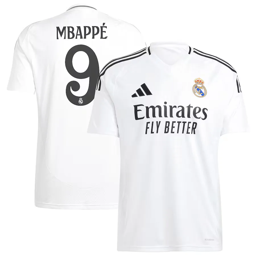 Real Madrid Home Jersey 2024 2025 Mbappe (1) Real Madrid Home Jersey 2024 2025 Mbappe (1)