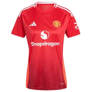 Camiseta Manchester United Primera 2024 2025 Mujer