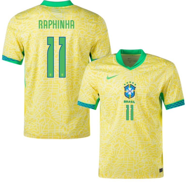 Réplique Officielle Maillot Domicile FC Barcelone 2024/2025 Raphinha #11 - Taille Adulte Maillot Domicile Barça 2025