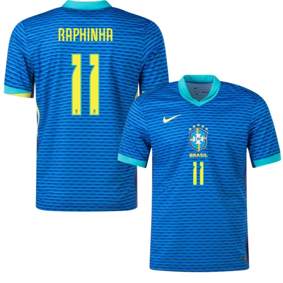 Flocage Raphinha #11 – Maillot Extérieur Barcelone 2024/2025, Neuf, Fabrication Française
