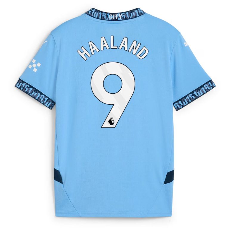 2024-25 Manchester City Maillot Extérieur Authentique Haaland #9 (XL