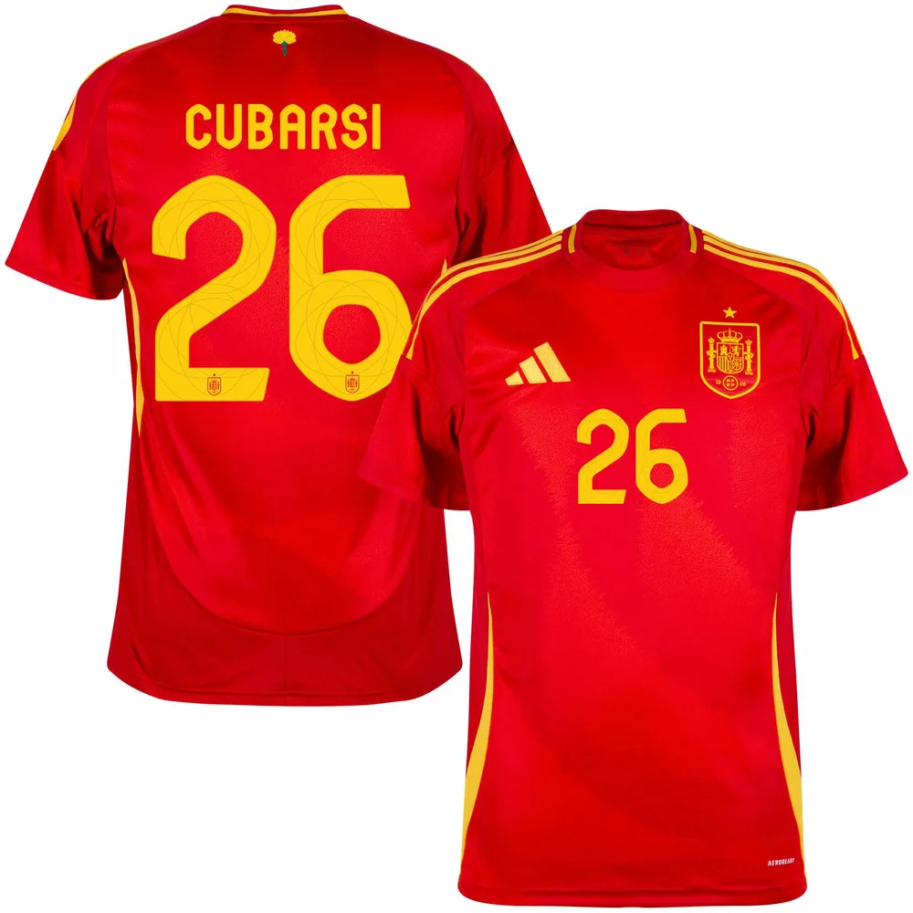 Maglia casalinga della Spagna Euro 2024 - Cubarsi - 1.jpg