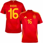 Spain Home Jersey 2024 2025 Rodri