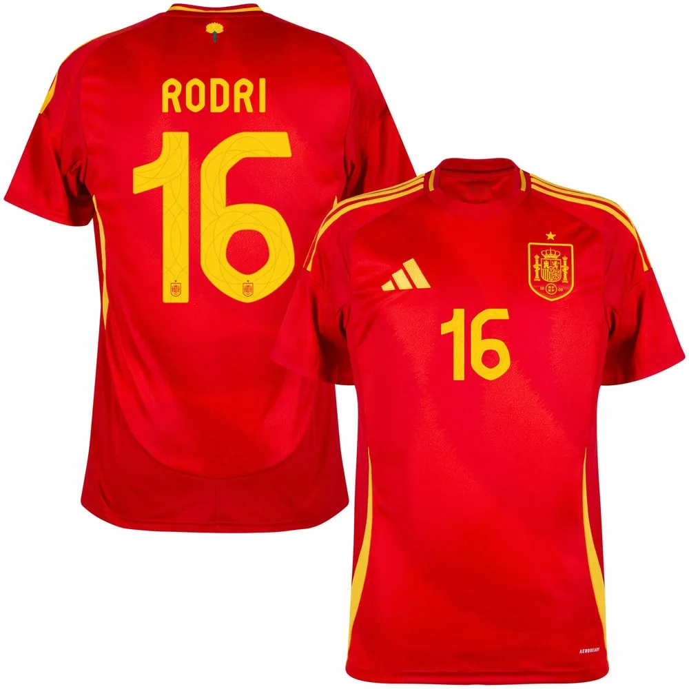 Spain Home Jersey Euro 2024 - Rodri - 1.jpg