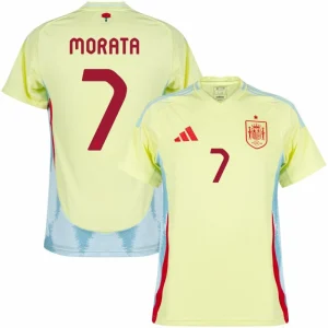 Spain Away Jersey 2024 2025 Morata