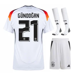 Camiseta Alemania Primera Equipación Infantil 2024 2025 Gundogan