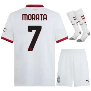 Maglia Away Bambino AC Milan 2024 2025 Morata