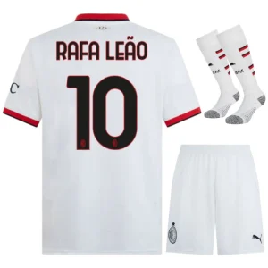 Maglia da trasferta AC Milan per bambini 2024 2025 Rafa Leão