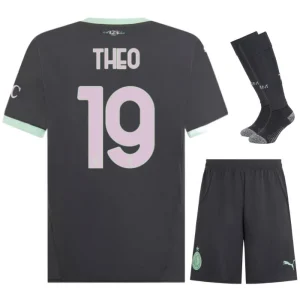 Maglia Milan AC Third Bambino 2024 2025 Theo