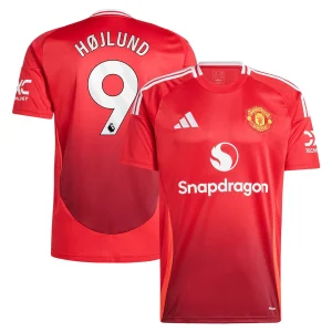 Camiseta Manchester United Local 2024 2025 Højlund