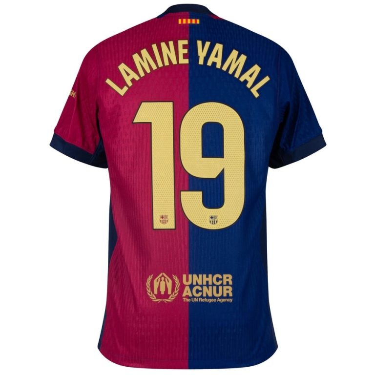 Maillot Match Barca 2024 2025 Domicile Lamine Yamal Foot Dealer