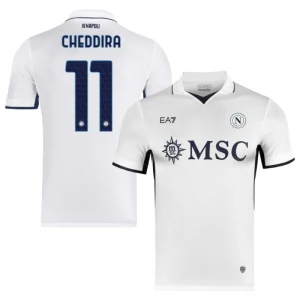 Camiseta Napoli Segunda 2024 2025 Cheddira