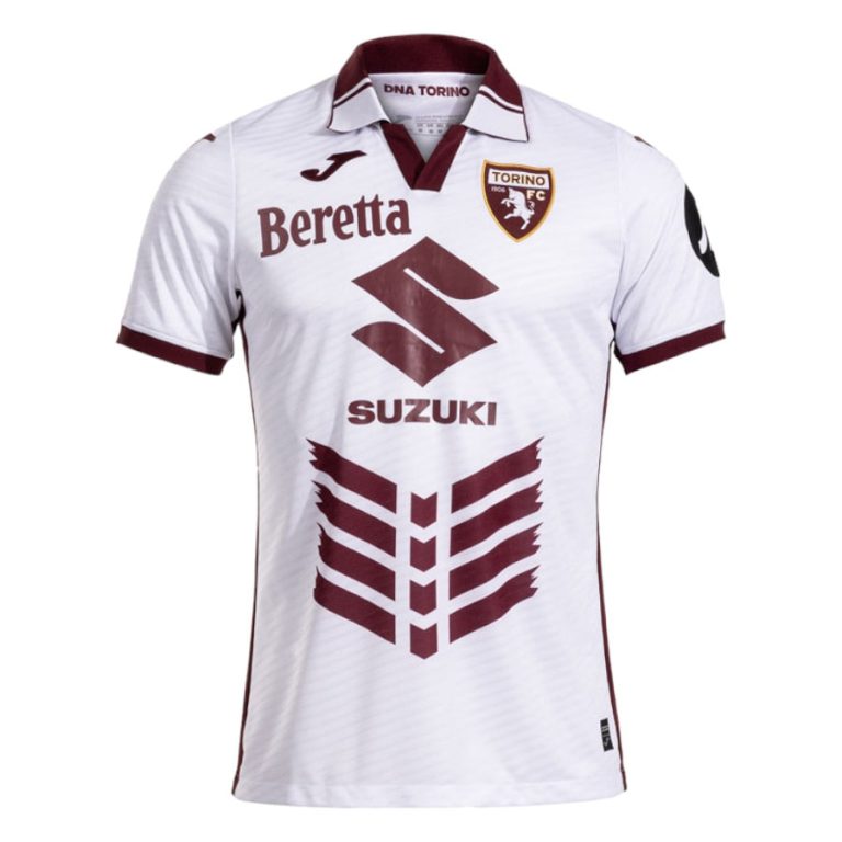 Maillot Torino Giuseppe Dossena N°10 Vintage 1985/86 - Taille M, Grenat, Acrylique