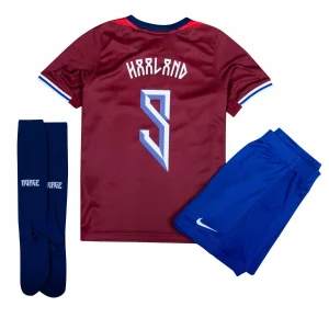 Camiseta Noruega Primera Equipación Infantil 2024 2025 Haaland