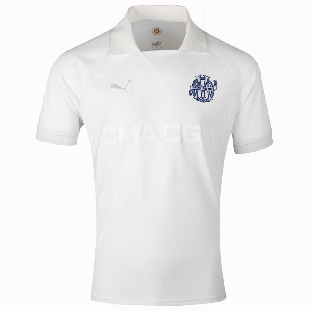 Maillot Olympique De Marseille 125 Ans - Édition Collector - Neuf Avec étiquettes - Tailles S/M