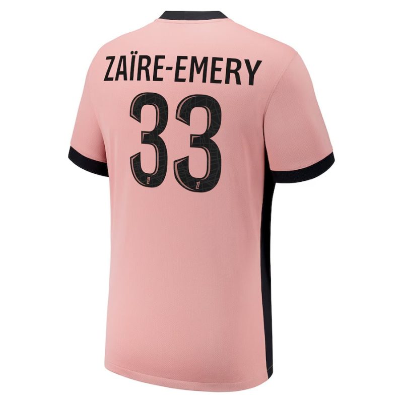 Maillot PSG Third 2024 2025 Zaire Emery