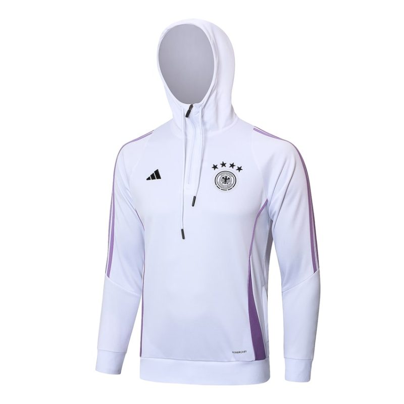 Survetement Allemagne Sweat 2024 2025 Blanc