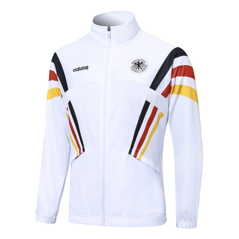 Survetement Allemagne Veste 2024 2025 Blanc