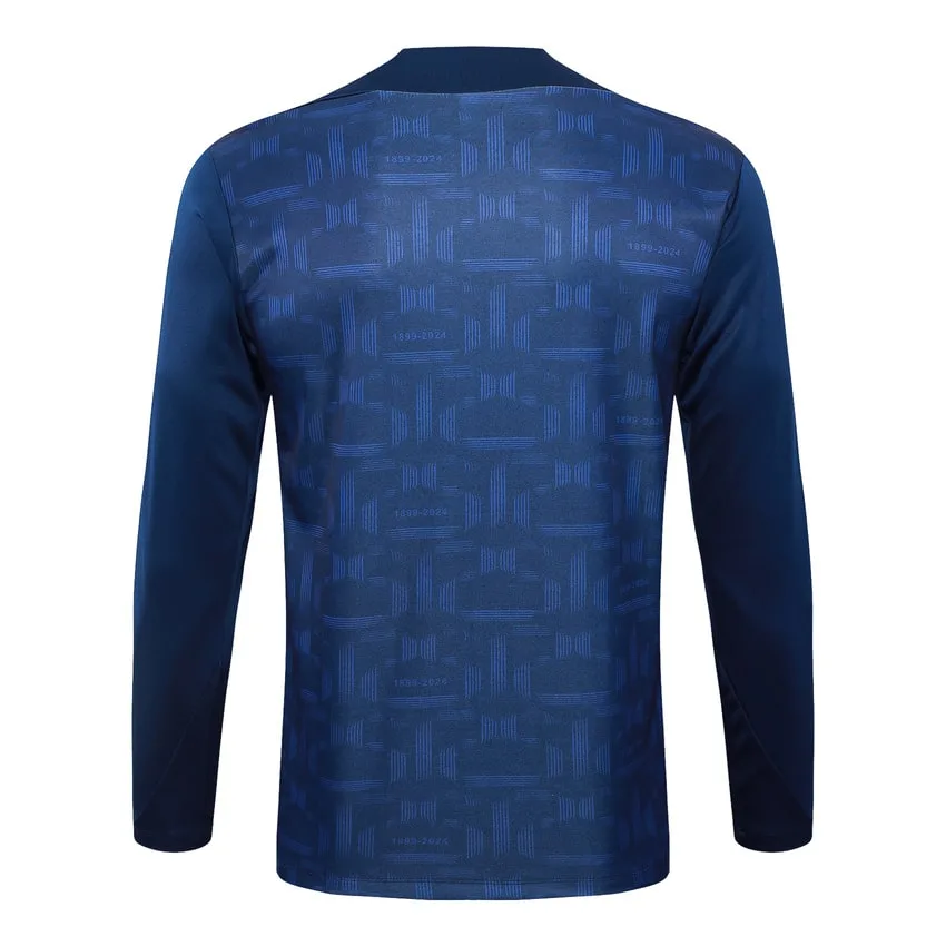 Survetement Barca Training 2024 2025 Bleu