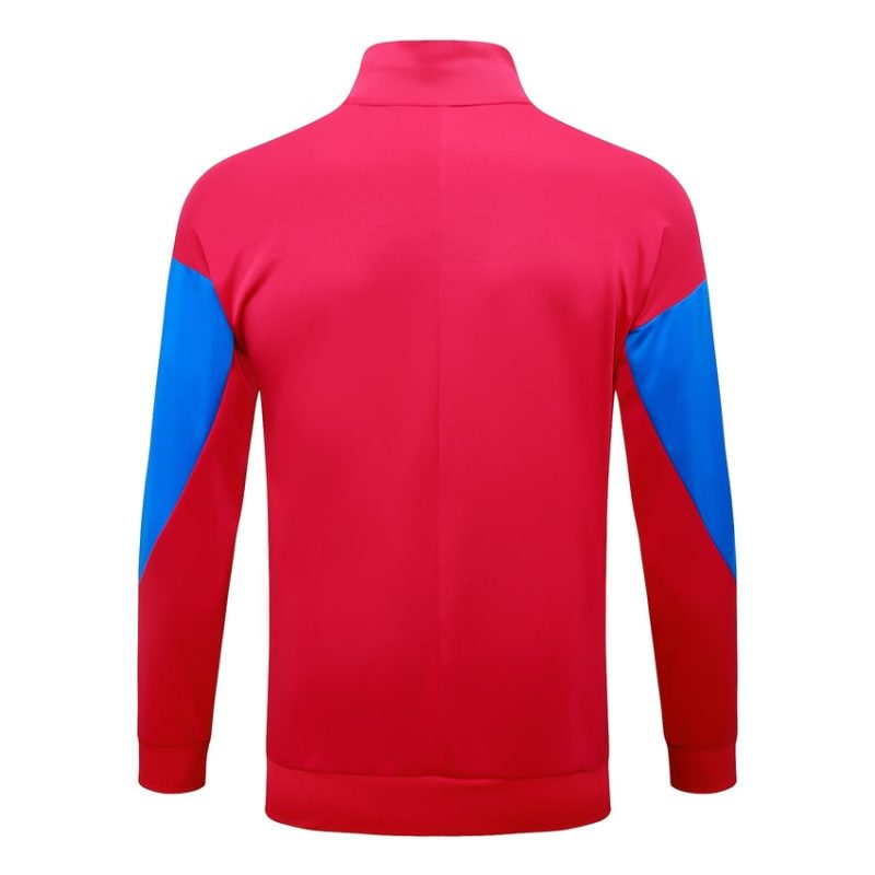 Survetement Barca Veste 2024 2025 Rouge Clair