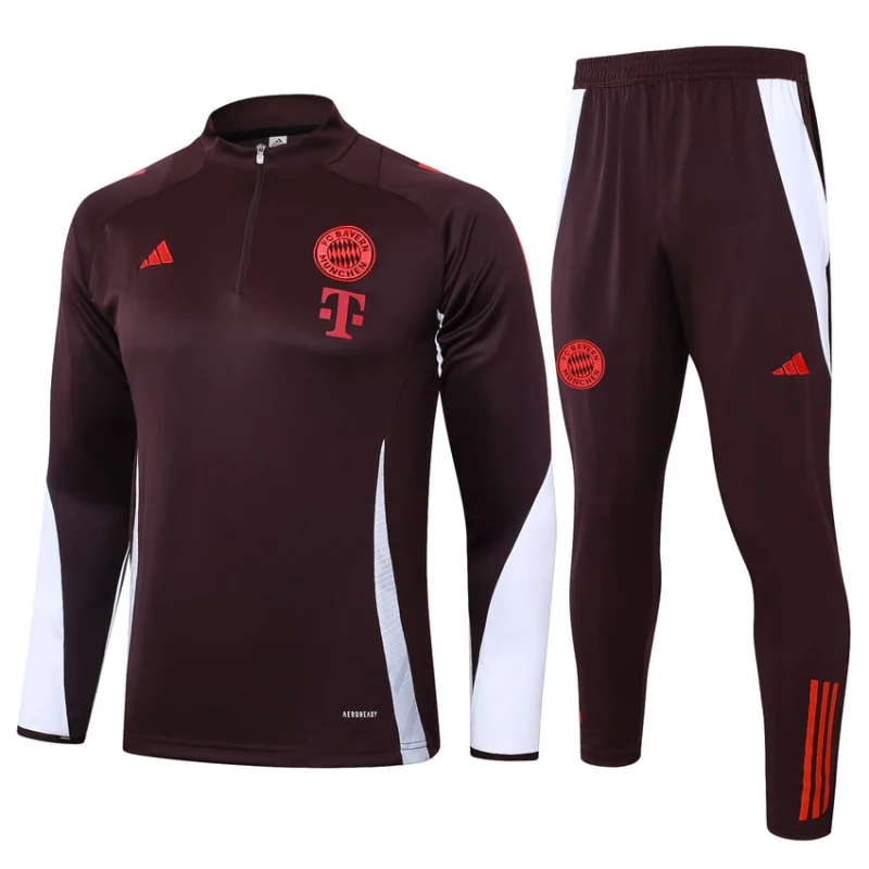 Survetement Bayern Munich Training 2024 2025 Rouge