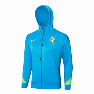 Tuta Brazil Sweat 2024 2025 Blu