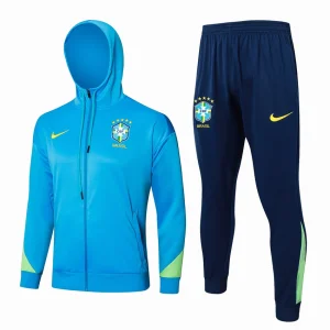 Tuta Brazil Sweat 2024 2025 Blu